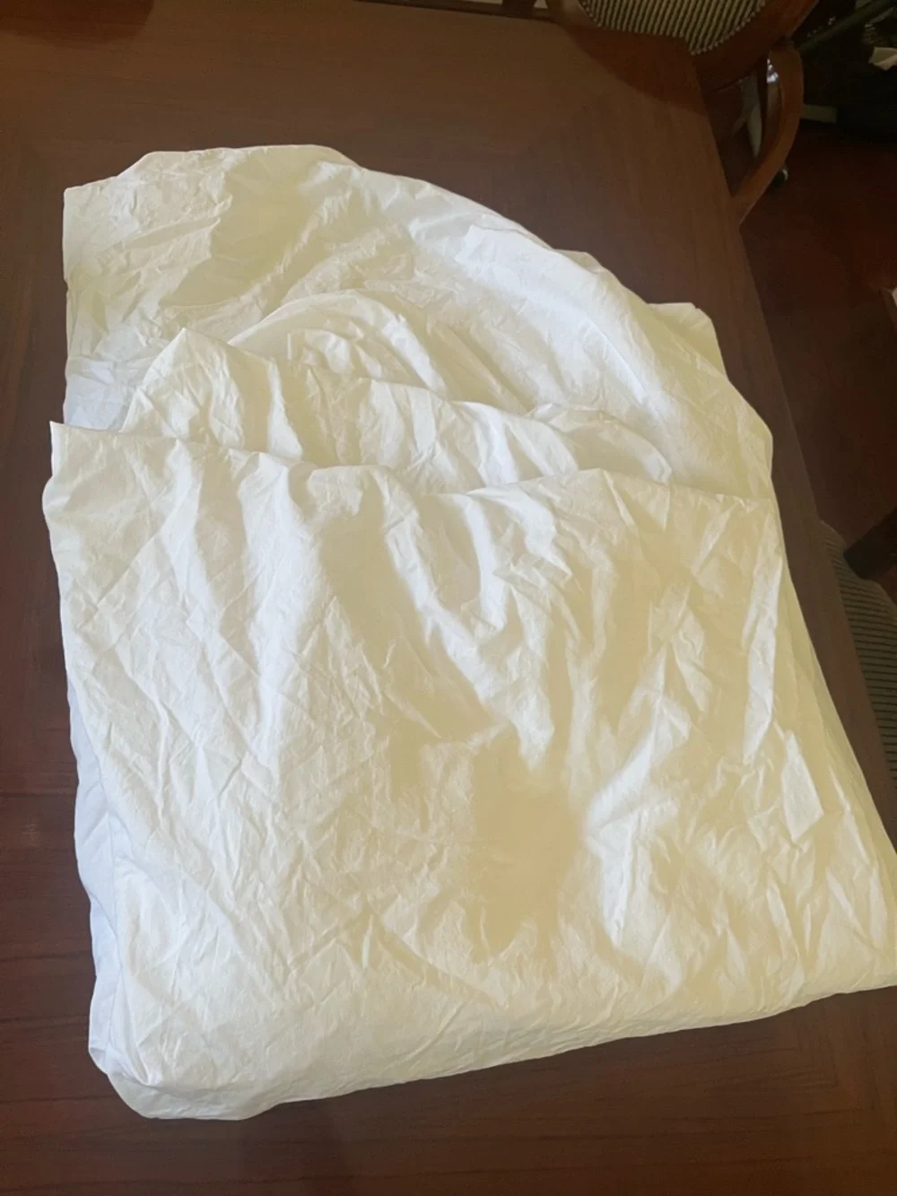 Arhaus White King size Fitted sheet only - Made in Italy